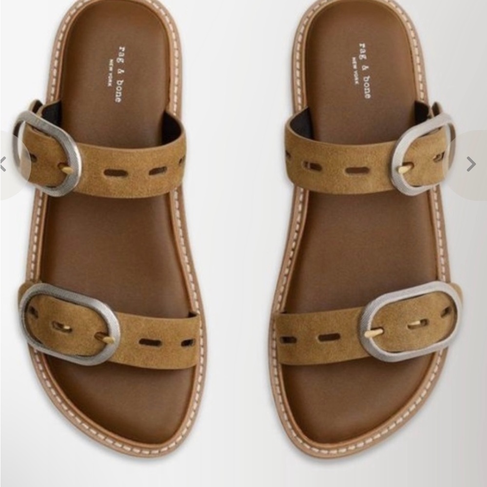 RAG & BONE ANSLEY SANDAL - BROWN Size 7.5